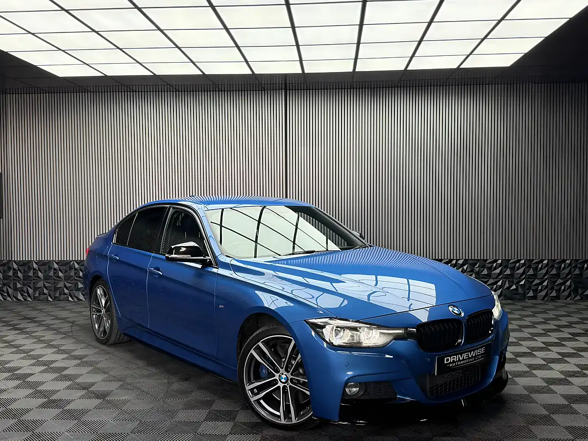 Used 2019 BMW 3 Series M Sport Shadow Edition Estoril Blue - Interior and Exterior details 5