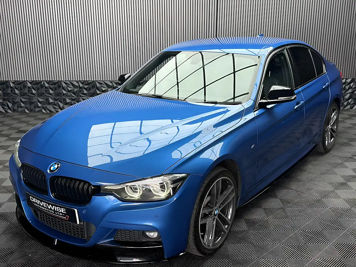 Used 2019 BMW 3 Series M Sport Shadow Edition Estoril Blue - Interior and Exterior details 9