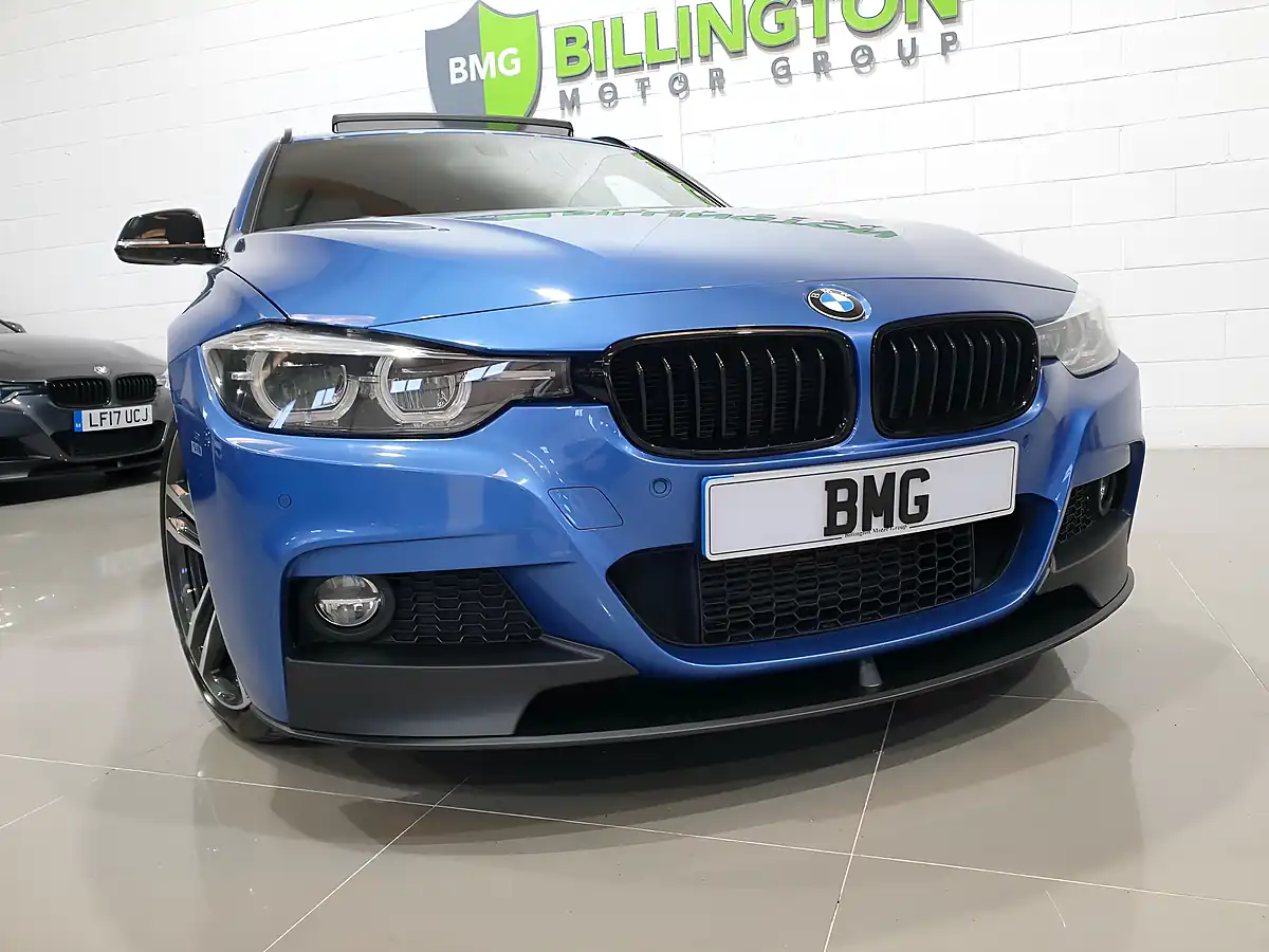Used 2019 BMW 3 Series M Sport Shadow Edition Touring Blue - Interior and Exterior details 13