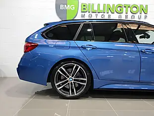 Used 2019 BMW 3 Series M Sport Shadow Edition Touring Blue - Interior and Exterior details 16