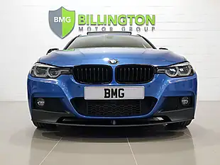 Used 2019 BMW 3 Series M Sport Shadow Edition Touring Blue - Interior and Exterior details 2