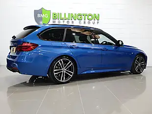Used 2019 BMW 3 Series M Sport Shadow Edition Touring Blue - Interior and Exterior details 7
