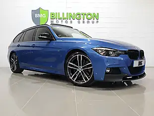 Used 2019 BMW 3 Series M Sport Shadow Edition Touring Blue - Interior and Exterior details 9