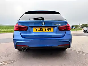 Used 2019 BMW 3 Series M Sport Shadow Edition Touring Blue - Interior and Exterior details 11