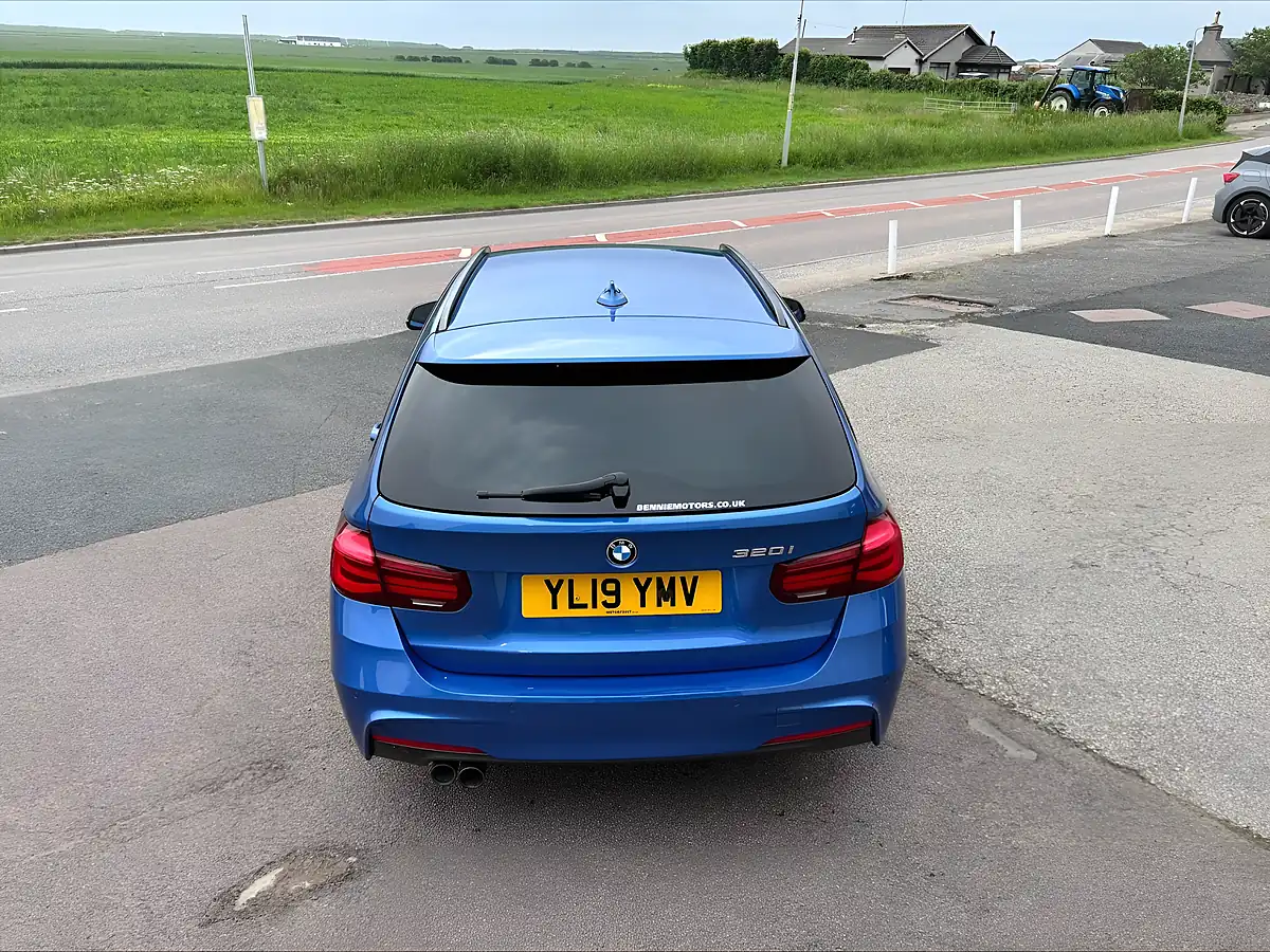 Used 2019 BMW 3 Series M Sport Shadow Edition Touring Blue - Interior and Exterior details 12