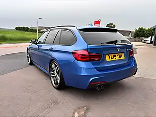 Used 2019 BMW 3 Series M Sport Shadow Edition Touring Blue - Interior and Exterior details 13