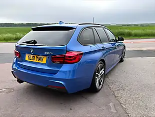 Used 2019 BMW 3 Series M Sport Shadow Edition Touring Blue - Interior and Exterior details 3
