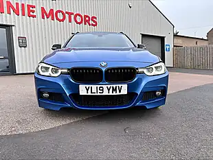 Used 2019 BMW 3 Series M Sport Shadow Edition Touring Blue - Interior and Exterior details 6