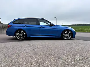 Used 2019 BMW 3 Series M Sport Shadow Edition Touring Blue - Interior and Exterior details 9