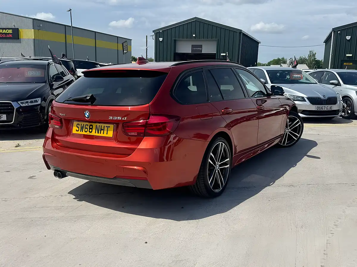Used 2019 BMW 3 Series M Sport Shadow Edition Touring Orange - Interior and Exterior details 11