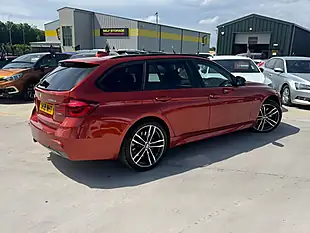 Used 2019 BMW 3 Series M Sport Shadow Edition Touring Orange - Interior and Exterior details 12