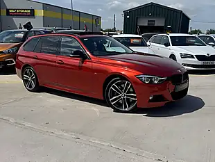 Used 2019 BMW 3 Series M Sport Shadow Edition Touring Orange - Interior and Exterior details 2