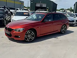 Used 2019 BMW 3 Series M Sport Shadow Edition Touring Orange - Interior and Exterior details 4