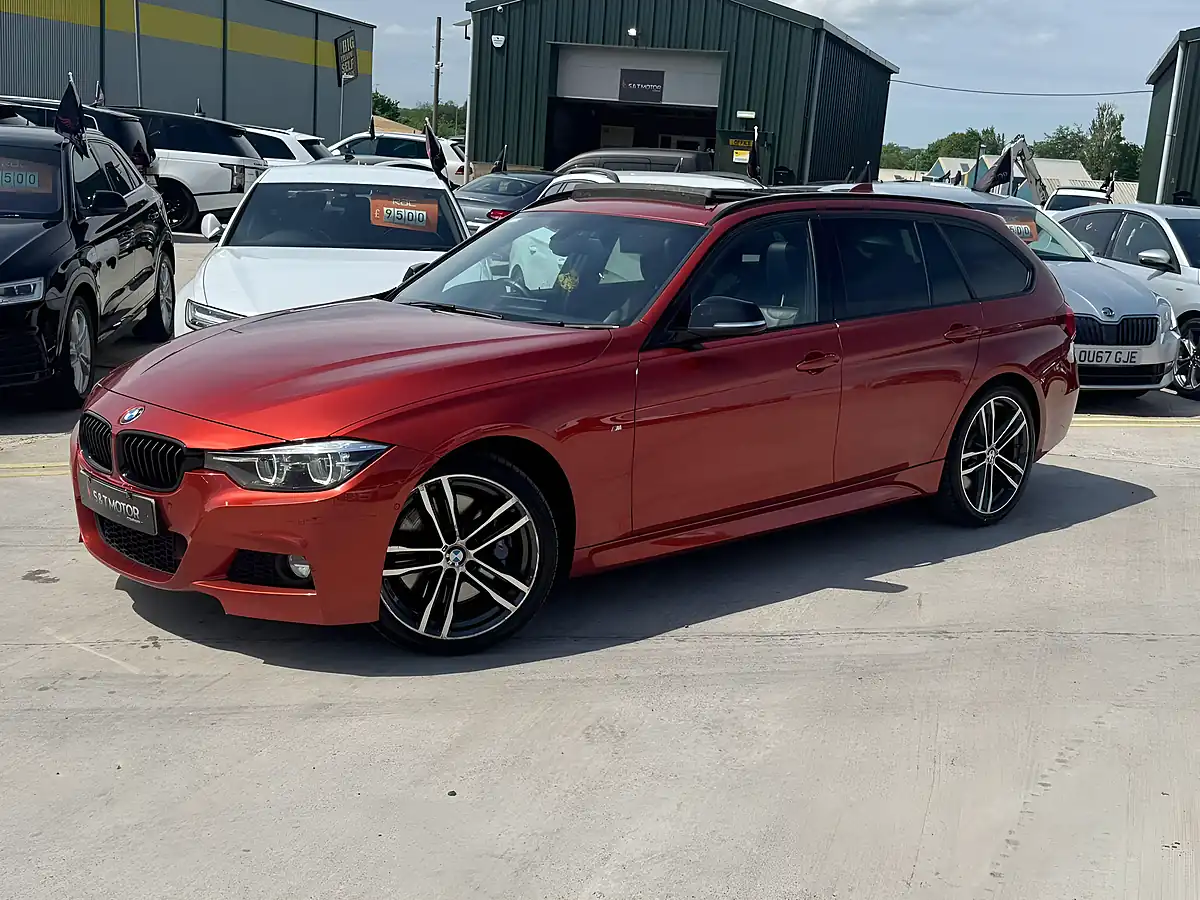 Used 2019 BMW 3 Series M Sport Shadow Edition Touring Orange - Interior and Exterior details 4