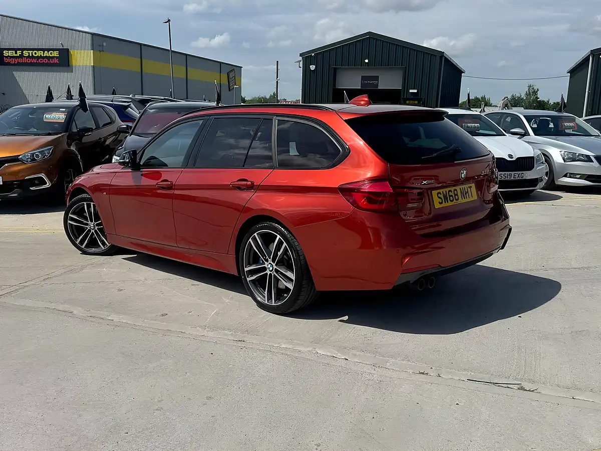 Used 2019 BMW 3 Series M Sport Shadow Edition Touring Orange - Interior and Exterior details 5