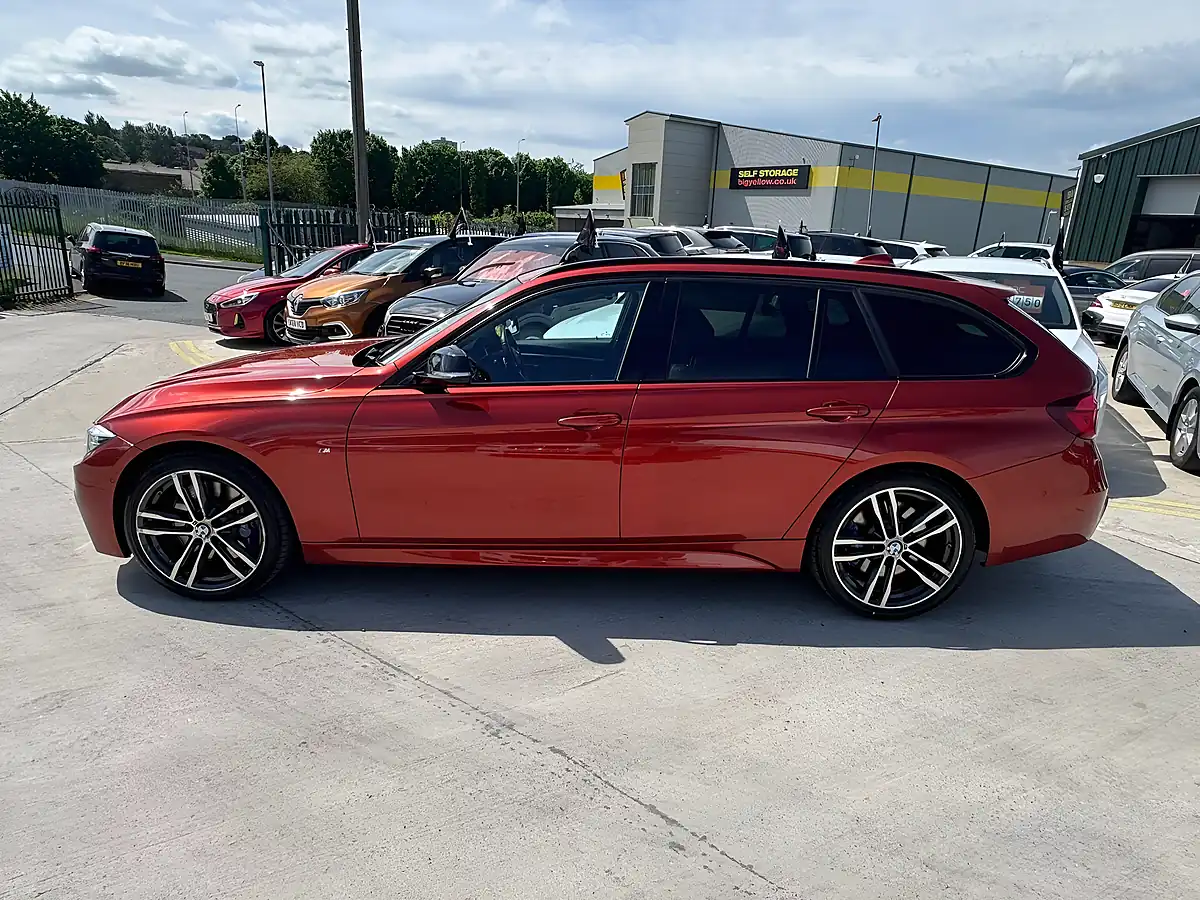 Used 2019 BMW 3 Series M Sport Shadow Edition Touring Orange - Interior and Exterior details 8