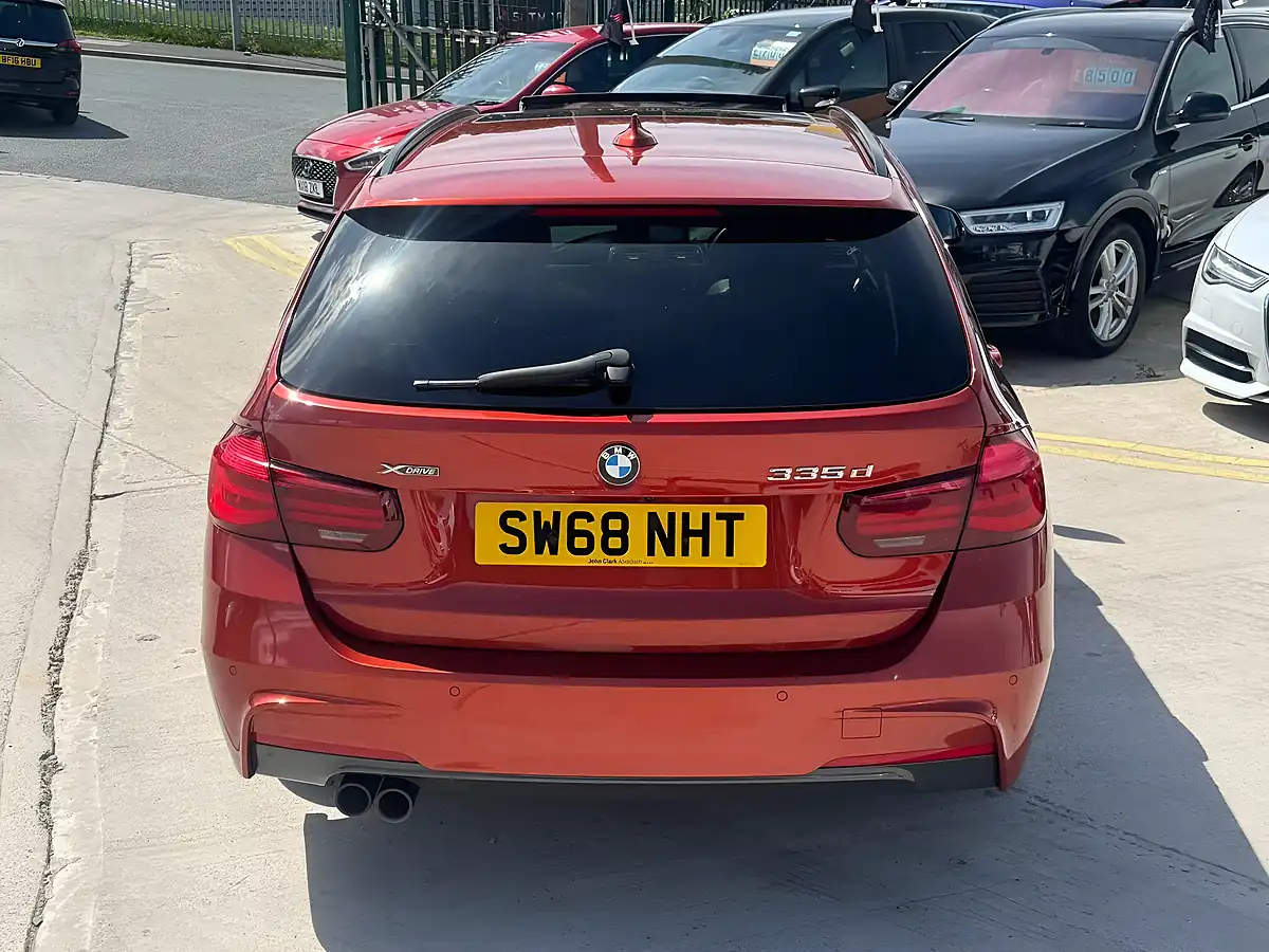 Used 2019 BMW 3 Series M Sport Shadow Edition Touring Orange - Interior and Exterior details 9