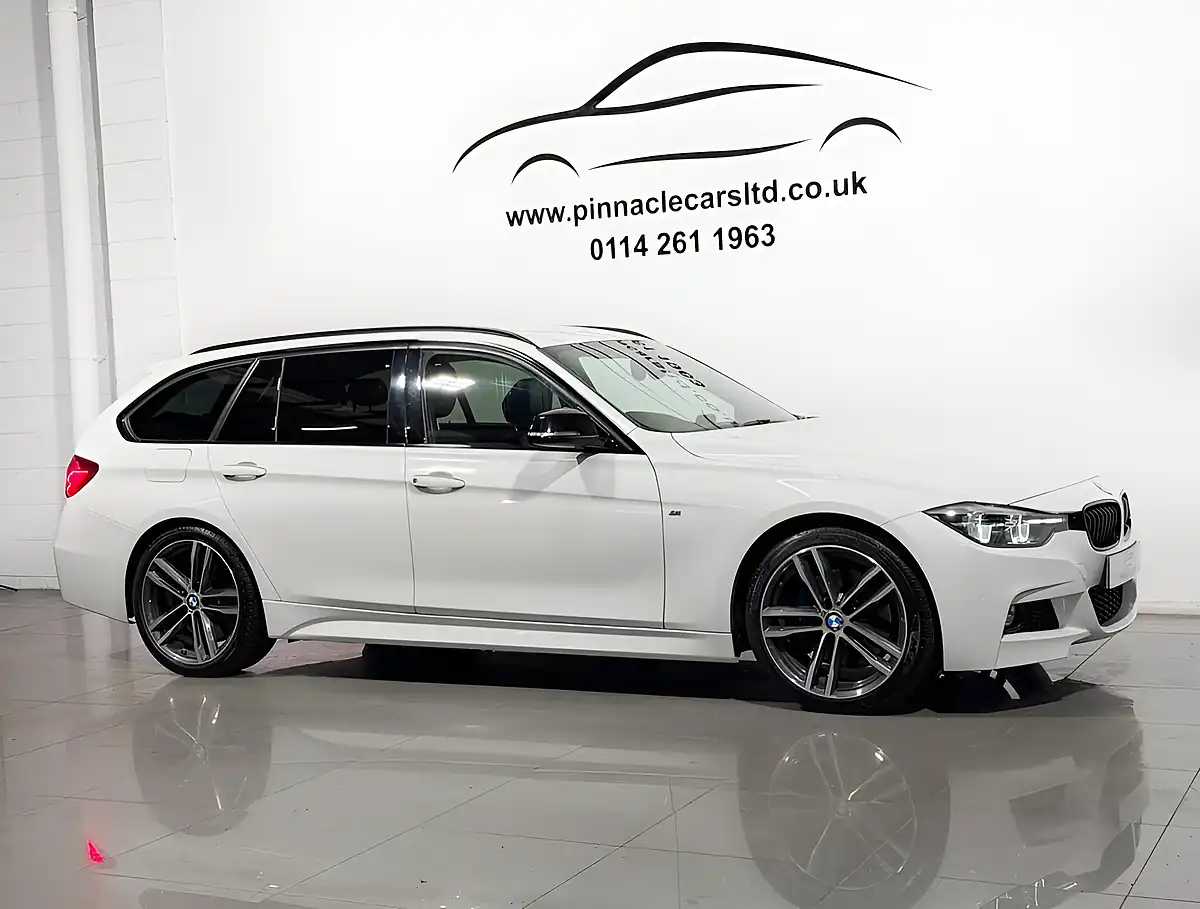 Used 2019 BMW 3 Series M Sport Shadow Edition Touring White - Interior and Exterior details 11