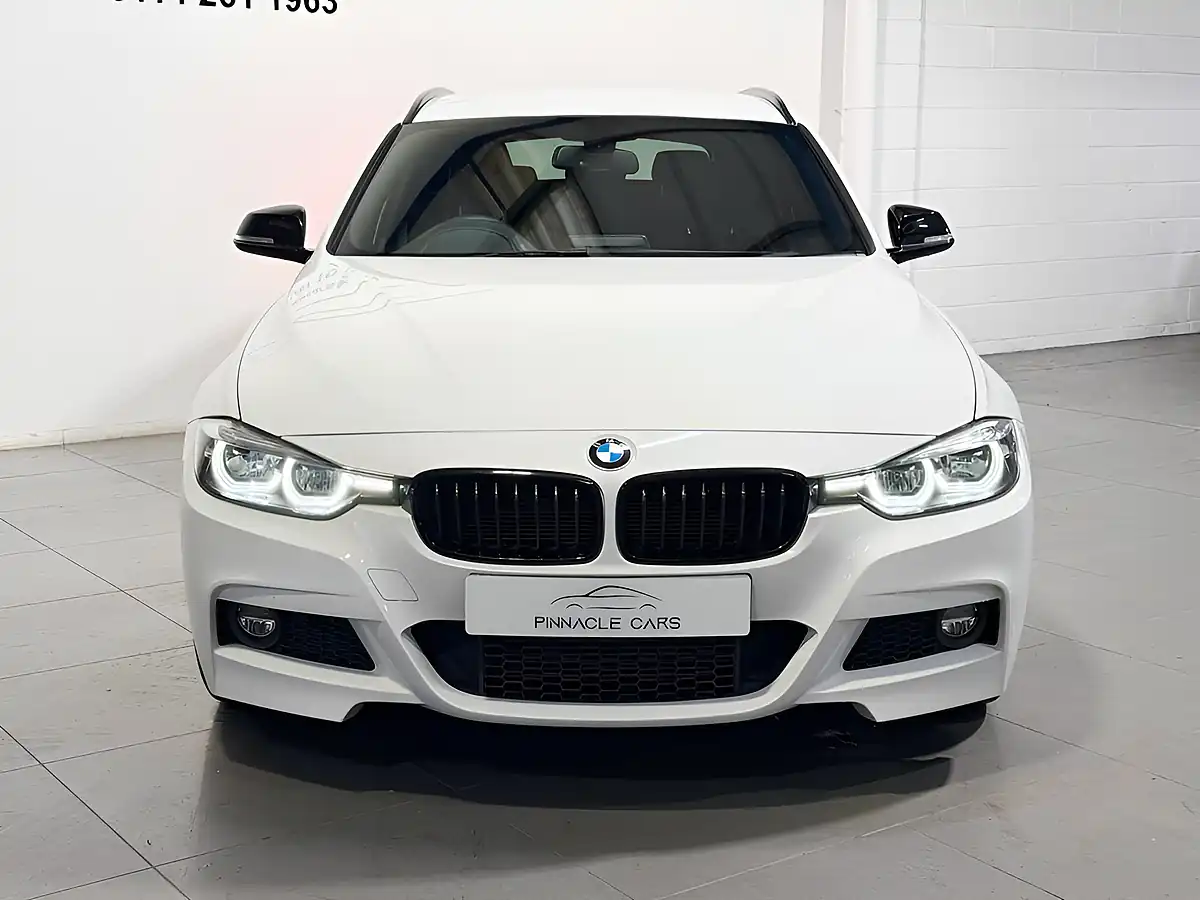 Used 2019 BMW 3 Series M Sport Shadow Edition Touring White - Interior and Exterior details 2