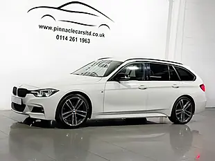 Used 2019 BMW 3 Series M Sport Shadow Edition Touring White - Interior and Exterior details 4