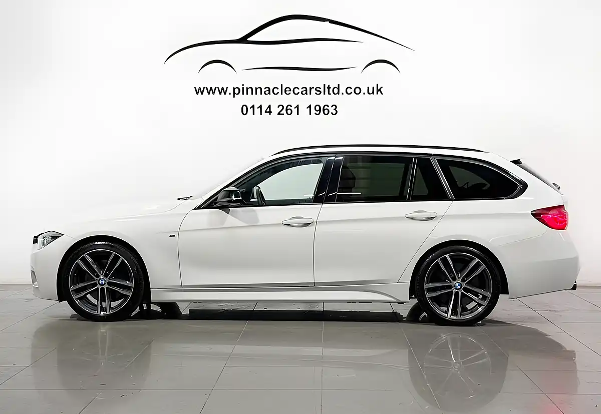 Used 2019 BMW 3 Series M Sport Shadow Edition Touring White - Interior and Exterior details 5
