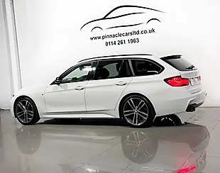 Used 2019 BMW 3 Series M Sport Shadow Edition Touring White - Interior and Exterior details 6