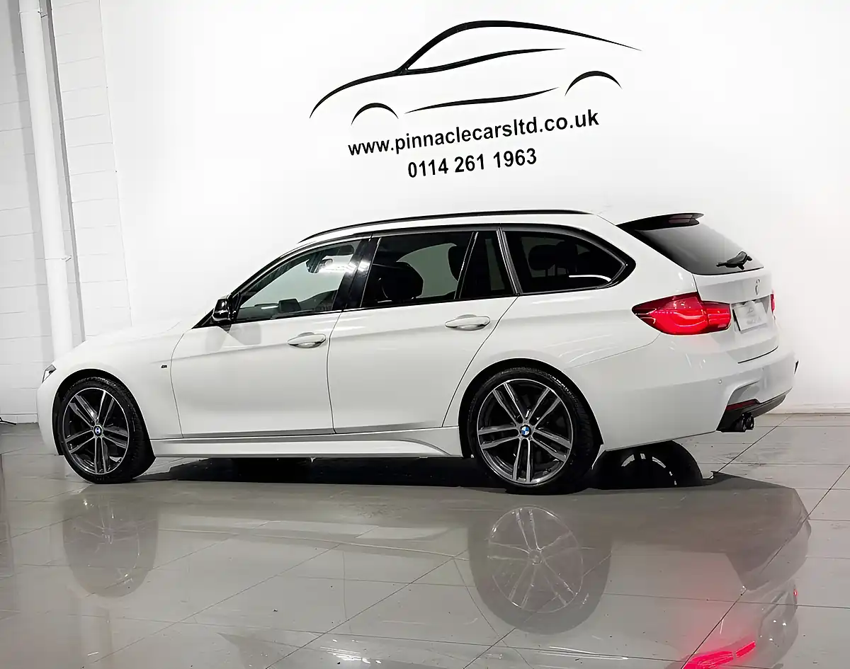 Used 2019 BMW 3 Series M Sport Shadow Edition Touring White - Interior and Exterior details 6