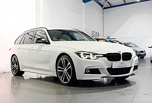 Used 2019 BMW 3 Series M Sport Shadow Edition Touring White - Interior and Exterior details 7