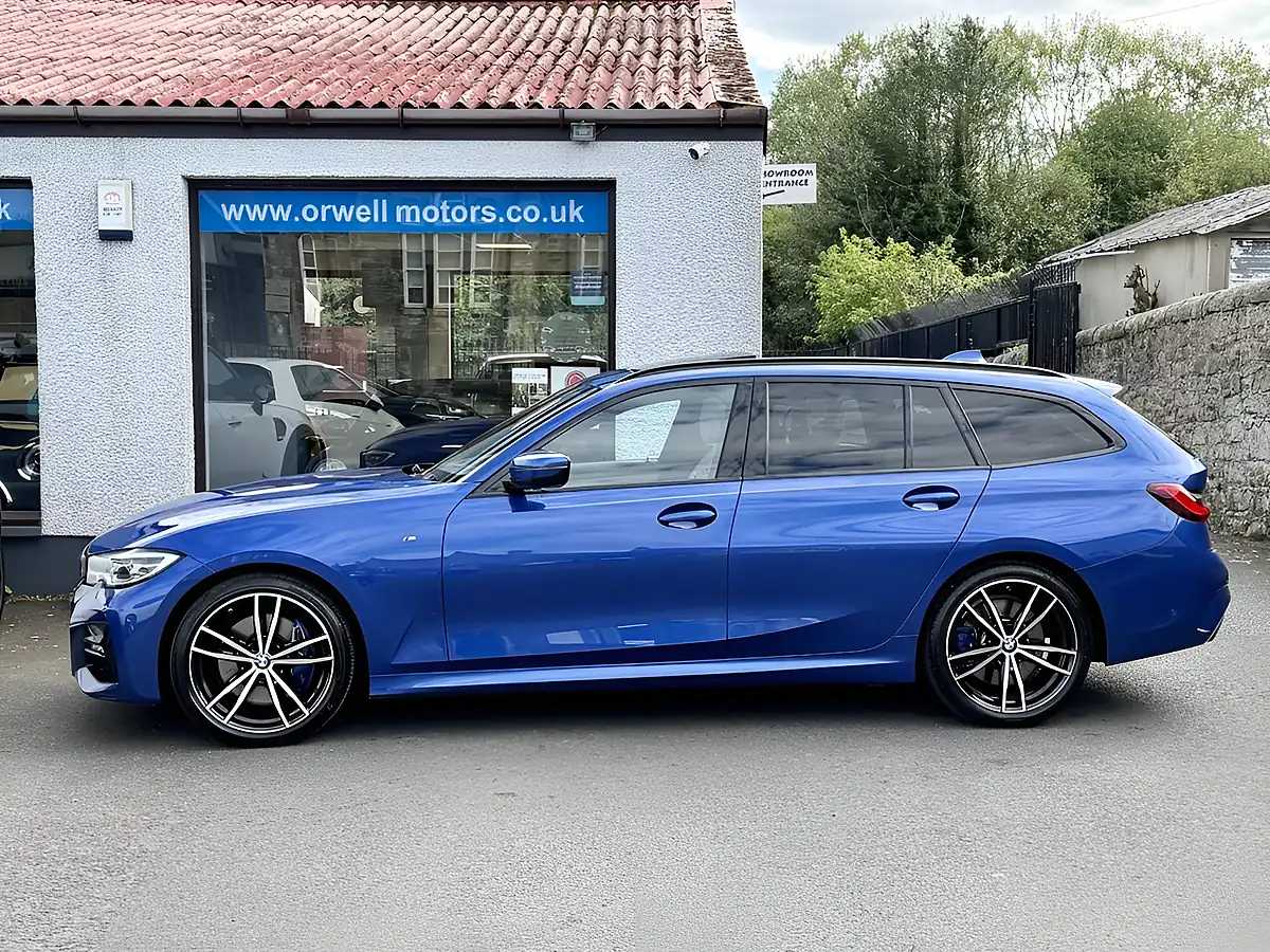 Used 2019 BMW 3 Series M Sport Touring Portimao Blue - Interior and Exterior details 12