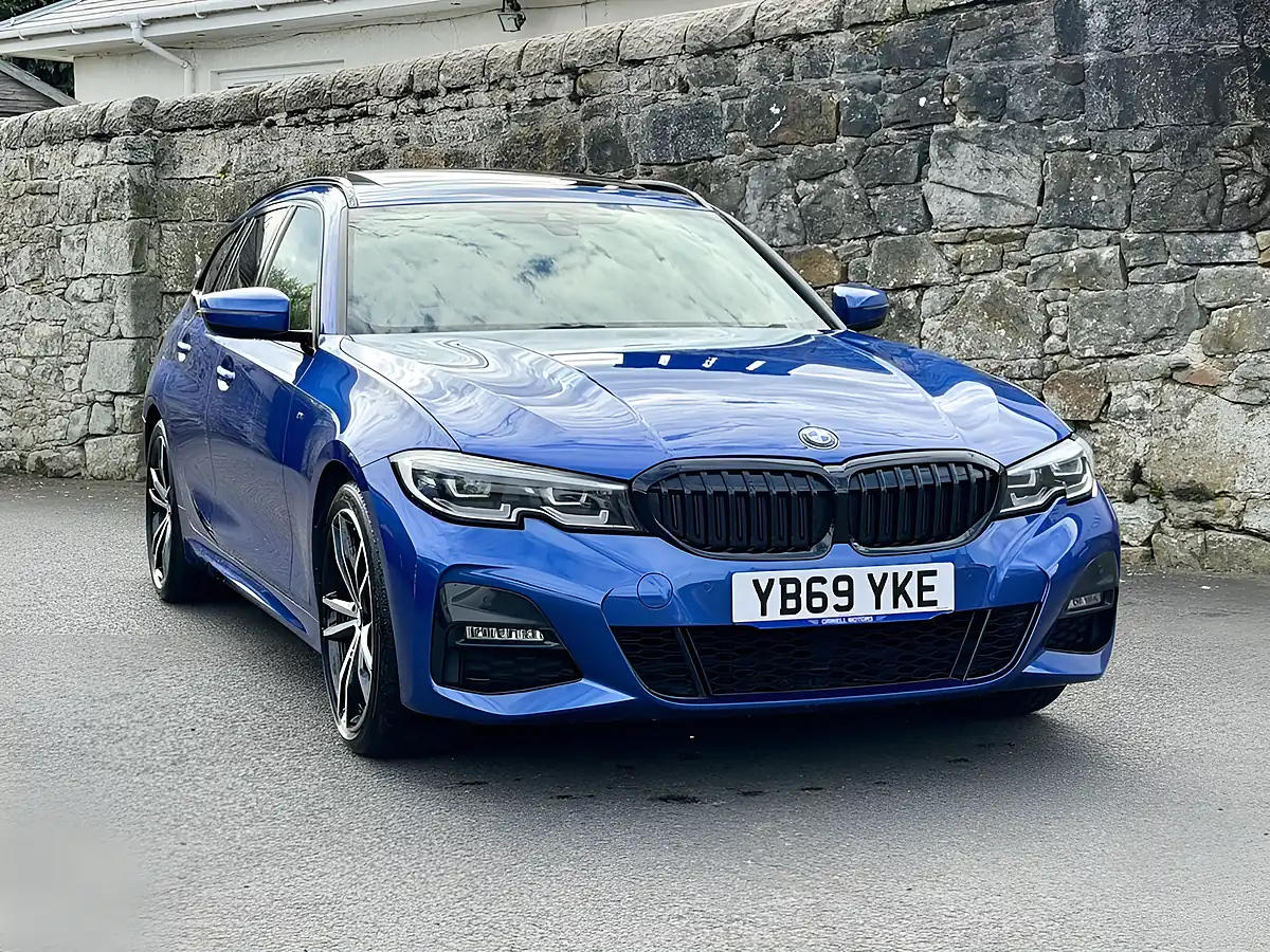 Used 2019 BMW 3 Series M Sport Touring Portimao Blue - Interior and Exterior details 13