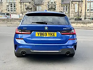 Used 2019 BMW 3 Series M Sport Touring Portimao Blue - Interior and Exterior details 14