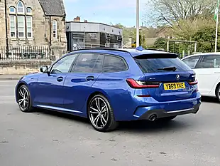Used 2019 BMW 3 Series M Sport Touring Portimao Blue - Interior and Exterior details 15