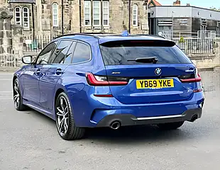 Used 2019 BMW 3 Series M Sport Touring Portimao Blue - Interior and Exterior details 16
