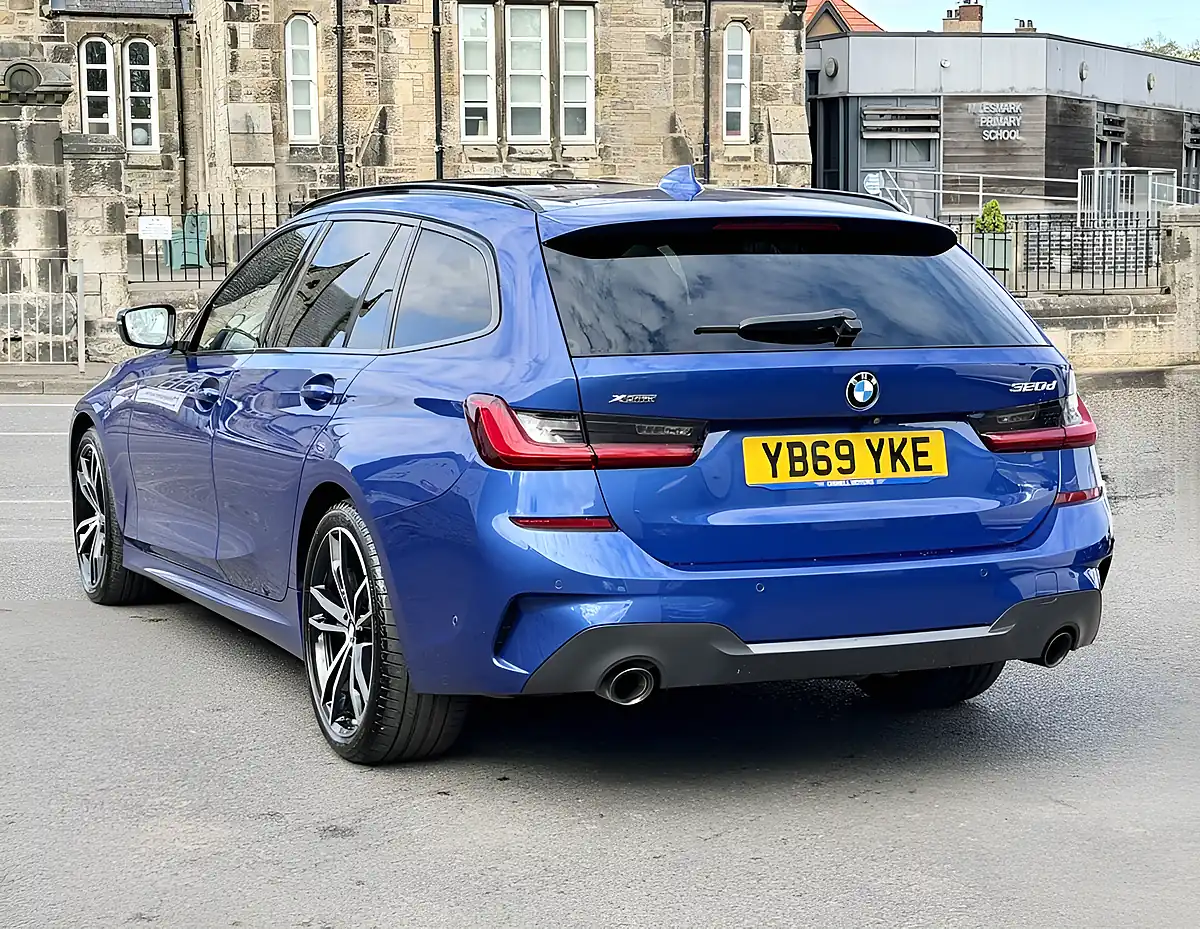 Used 2019 BMW 3 Series M Sport Touring Portimao Blue - Interior and Exterior details 16