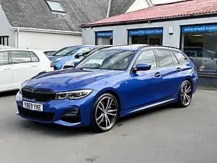 Used 2019 BMW 3 Series M Sport Touring Portimao Blue - Interior and Exterior details 17