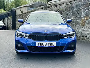 Used 2019 BMW 3 Series M Sport Touring Portimao Blue - Interior and Exterior details 18