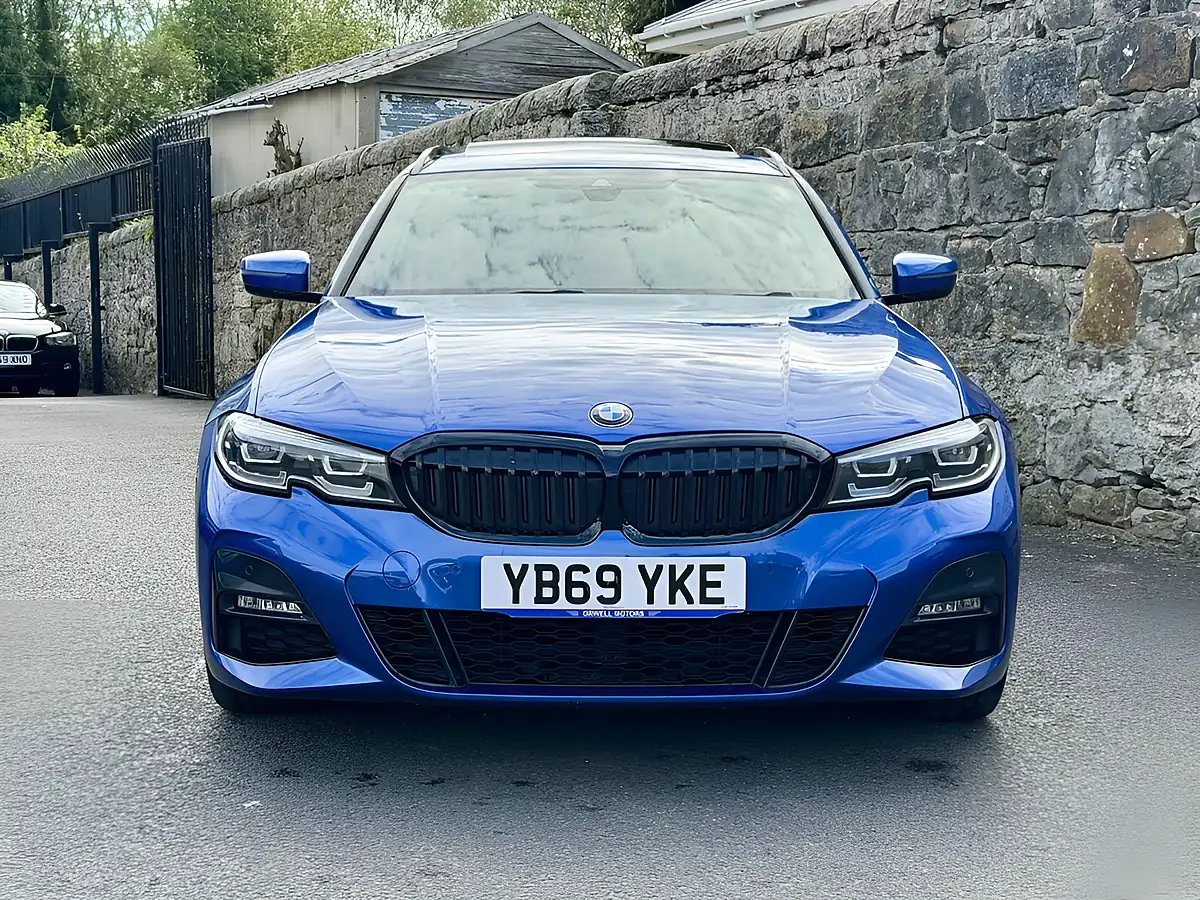 Used 2019 BMW 3 Series M Sport Touring Portimao Blue - Interior and Exterior details 18