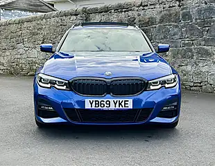 Used 2019 BMW 3 Series M Sport Touring Portimao Blue - Interior and Exterior details 2