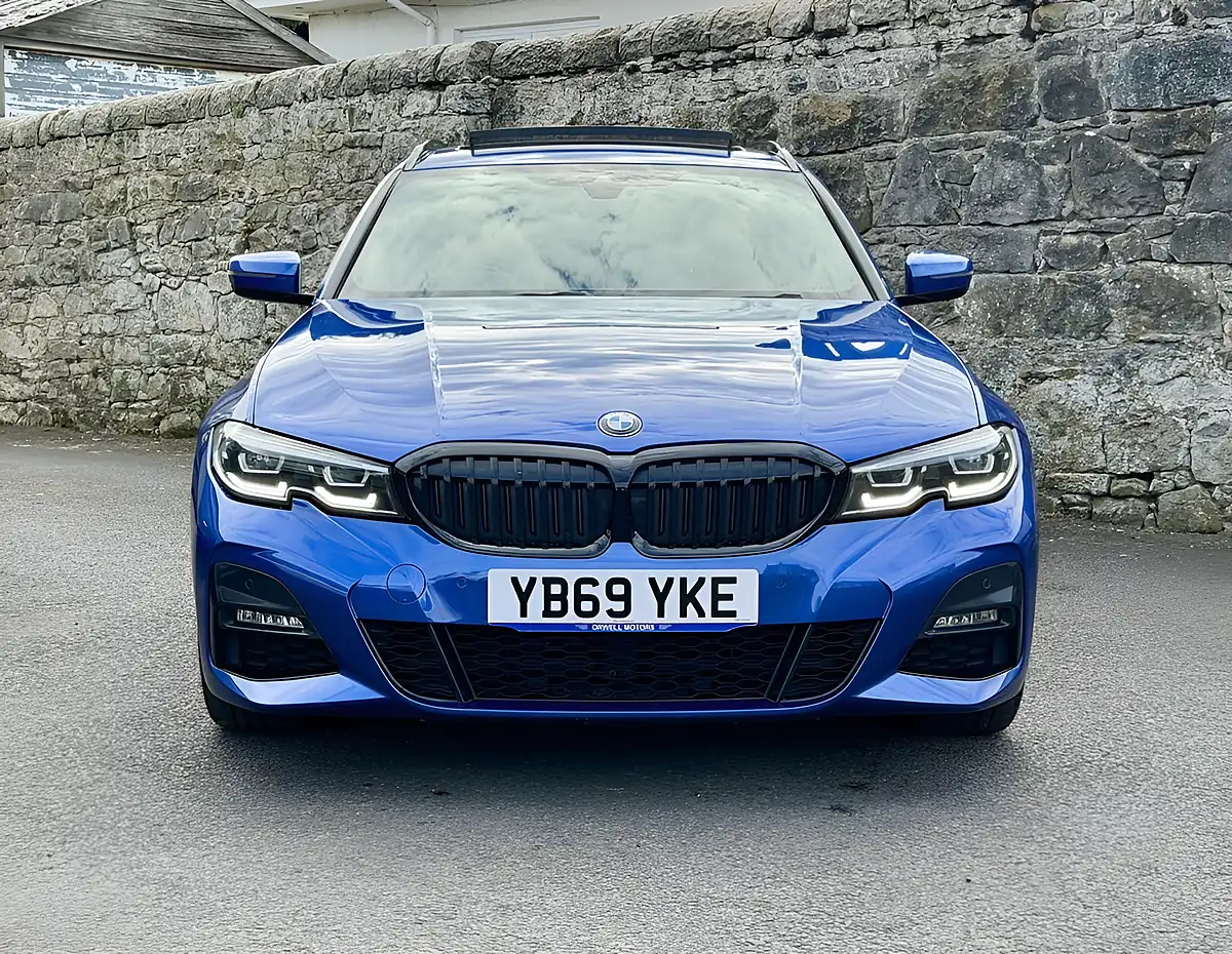 Used 2019 BMW 3 Series M Sport Touring Portimao Blue - Interior and Exterior details 2