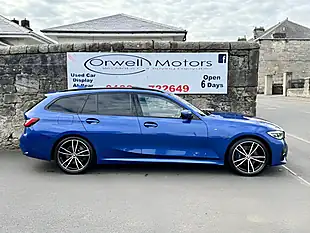 Used 2019 BMW 3 Series M Sport Touring Portimao Blue - Interior and Exterior details 3