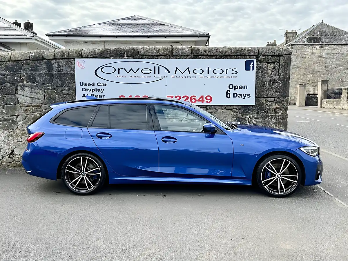 Used 2019 BMW 3 Series M Sport Touring Portimao Blue - Interior and Exterior details 3