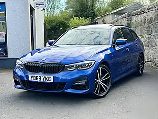 Used 2019 BMW 3 Series M Sport Touring Portimao Blue - Interior and Exterior details 4