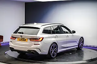 Used 2019 BMW 3 Series M Sport Touring White - Interior and Exterior details 14