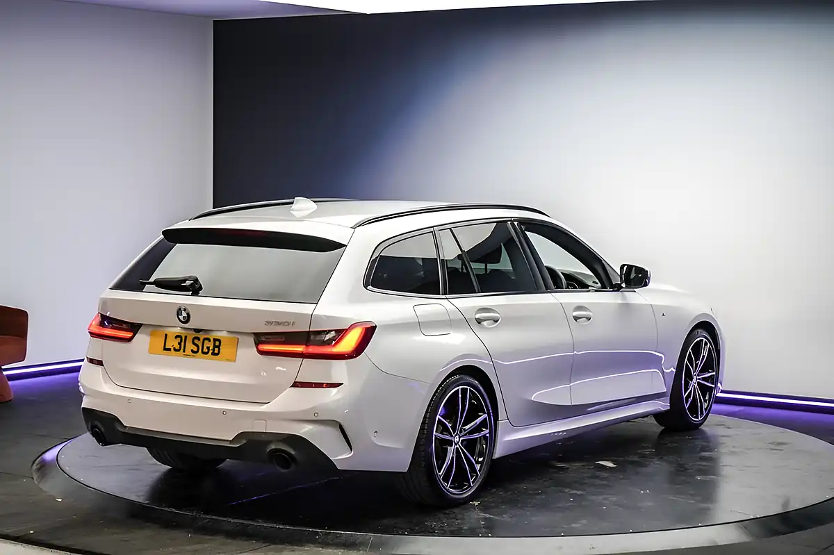 Used 2019 BMW 3 Series M Sport Touring White - Interior and Exterior details 14
