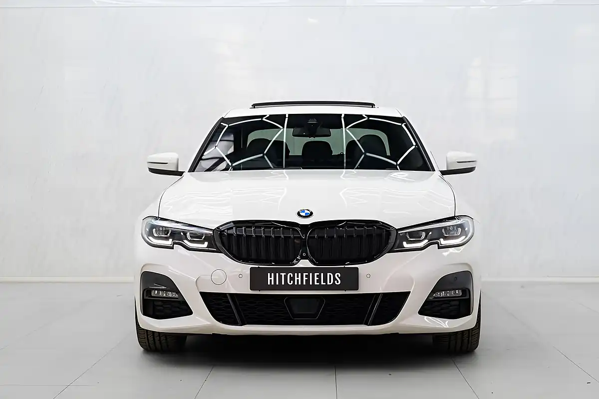 Used 2019 BMW 3 Series M Sport White - Interior and Exterior details 3