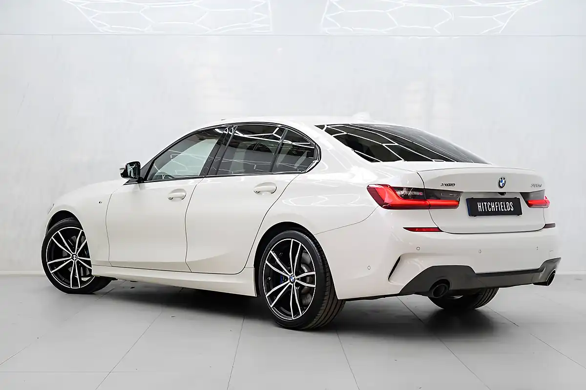 Used 2019 BMW 3 Series M Sport White - Interior and Exterior details 8