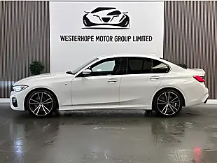Used 2019 BMW 3 Series M Sport White - Interior and Exterior details 11
