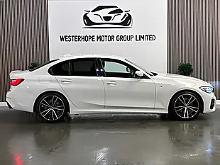 Used 2019 BMW 3 Series M Sport White - Interior and Exterior details 12