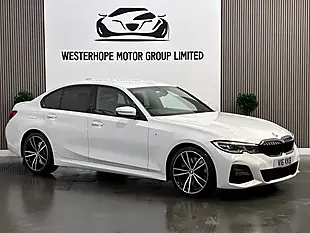 Used 2019 BMW 3 Series M Sport White - Interior and Exterior details 20