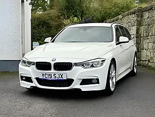 Used 2019 BMW 3 Series M Sport White - Interior and Exterior details 10